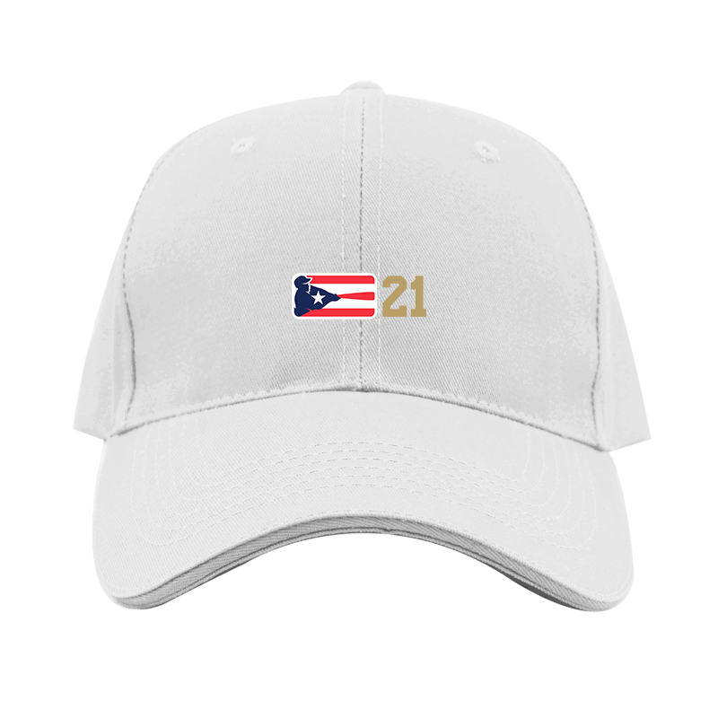 Liga de Beisbol Profesional Roberto Clemente Logo  Dad Baseball Cap Hat