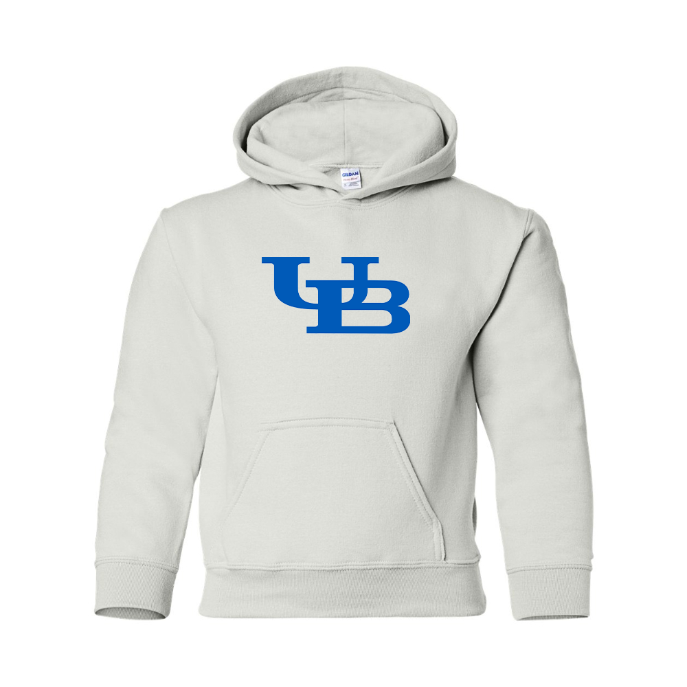 Youth  Buffalo Bulls   Gildan Heavy Blend  Hooded Sweatshirt