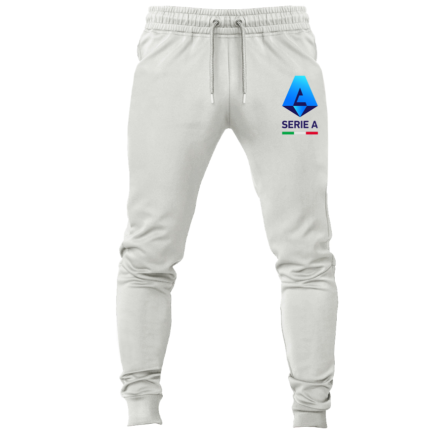 Men's Italian Serie A Logo Sweatpants Joggers