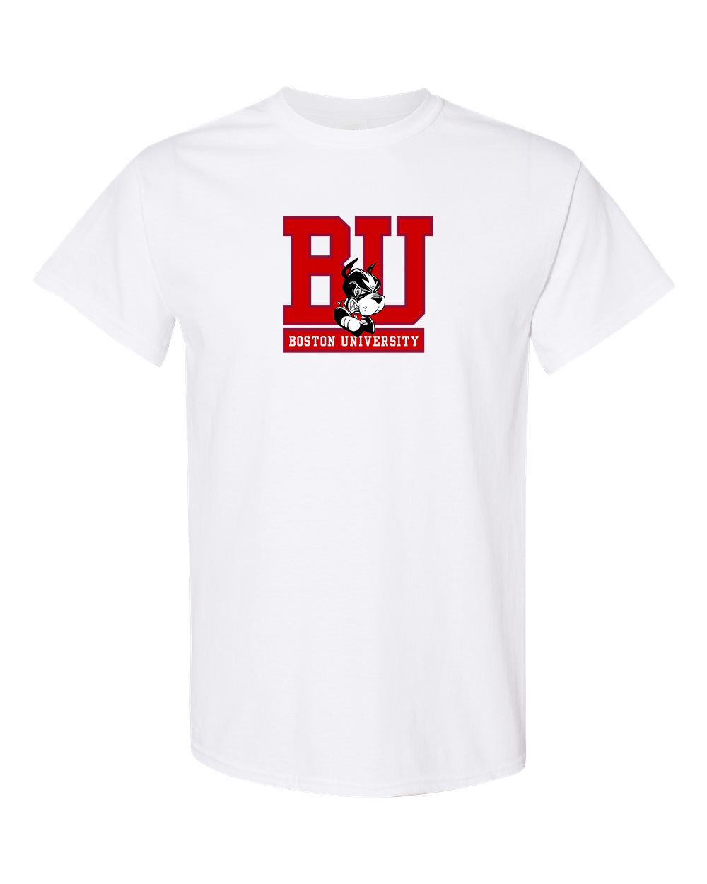 Men's Boston University Terriers   Gildan Heavy Cotton T-Shirt