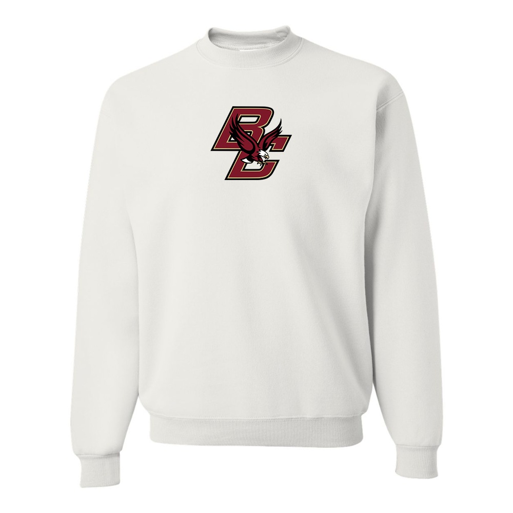 Men's Boston College Eagles  JERZEES NuBlend Crewneck Sweatshirt