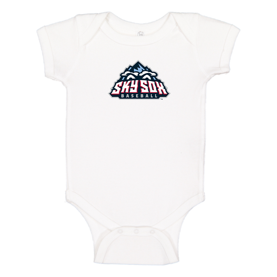 Colorado Springs Sky Sox Logo Baby Onesie Romper