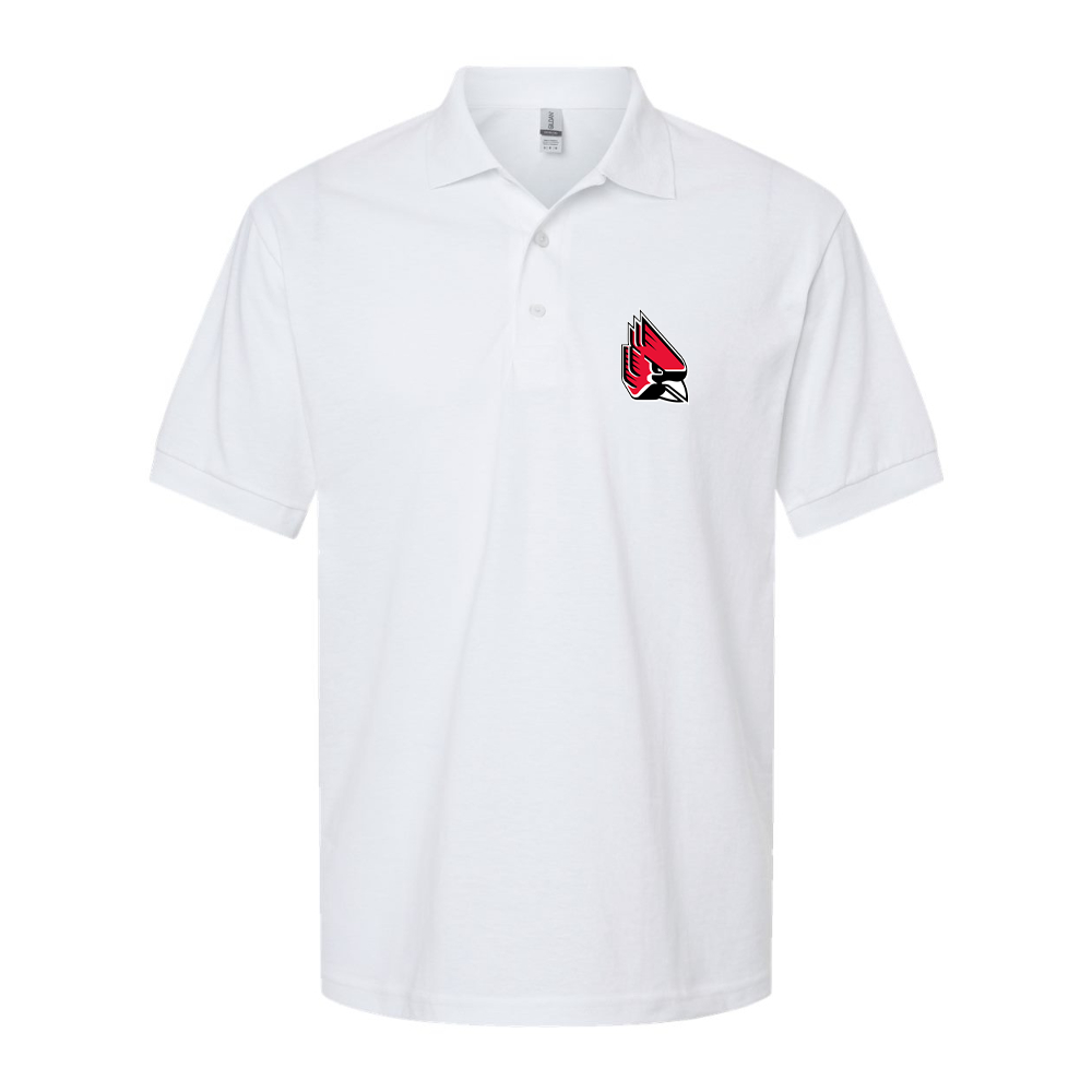 Men's  Ball State Cardinals Dry Blend Jersey Polo