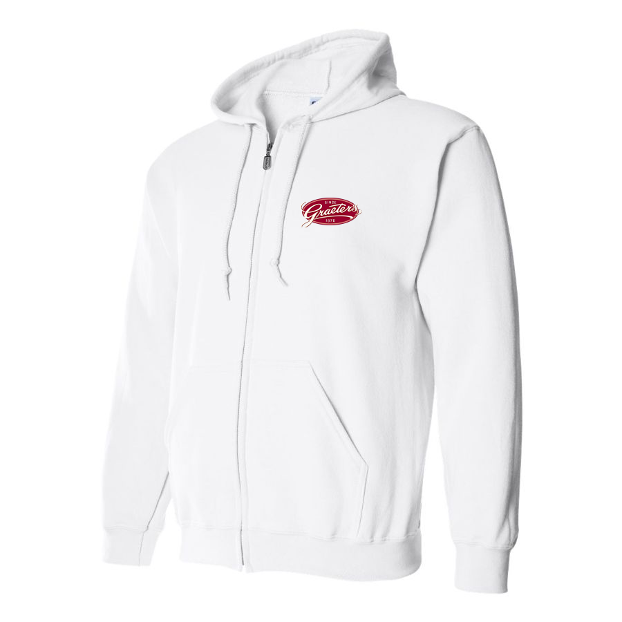 Men's  Graeters Logo Zipper Hoodie