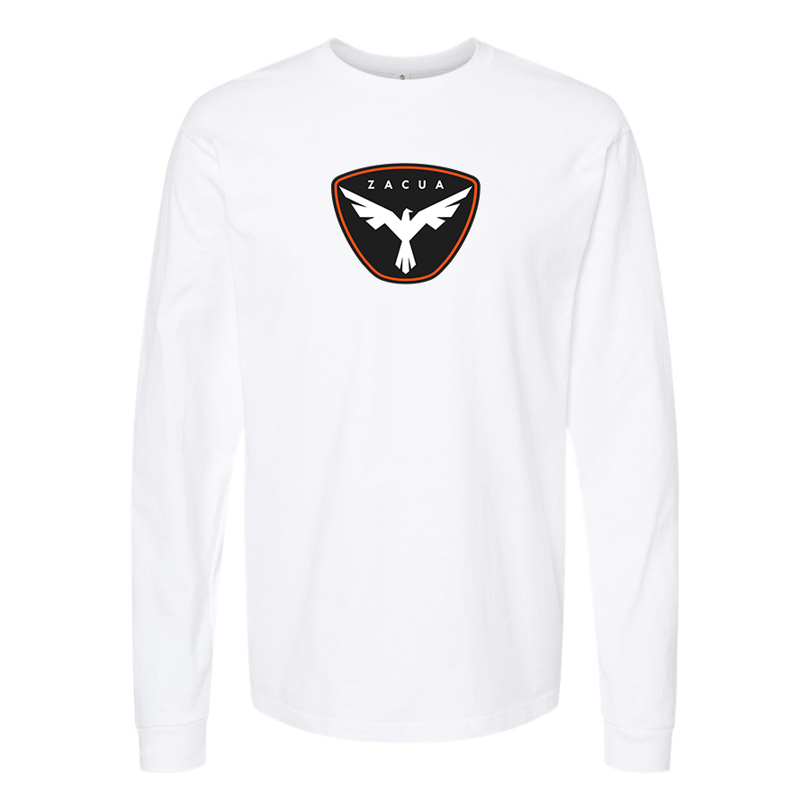 Men's Zacua Logo  Cotton Long Sleeve T-Shirt