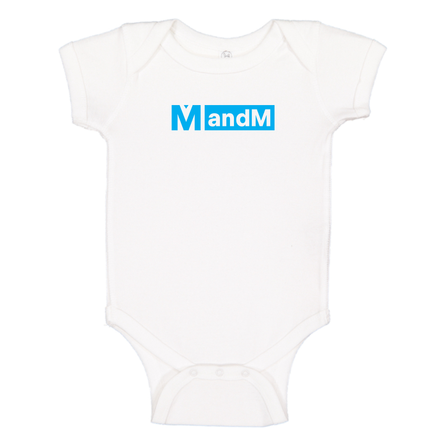 MandM Logo Baby Onesie Romper