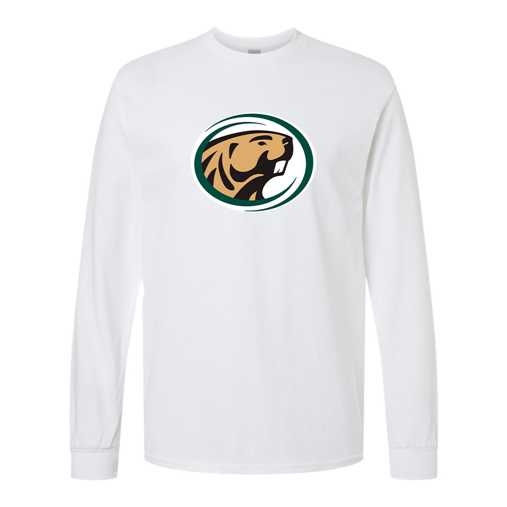 Men's  Bemidji State Beavers Gildan Heavy Cotton Long Sleeve T-Shirt