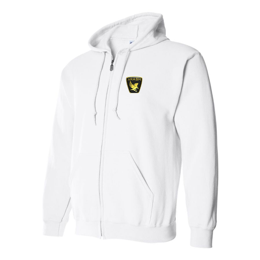 Men's Arash  Logo Zipper Hoodie