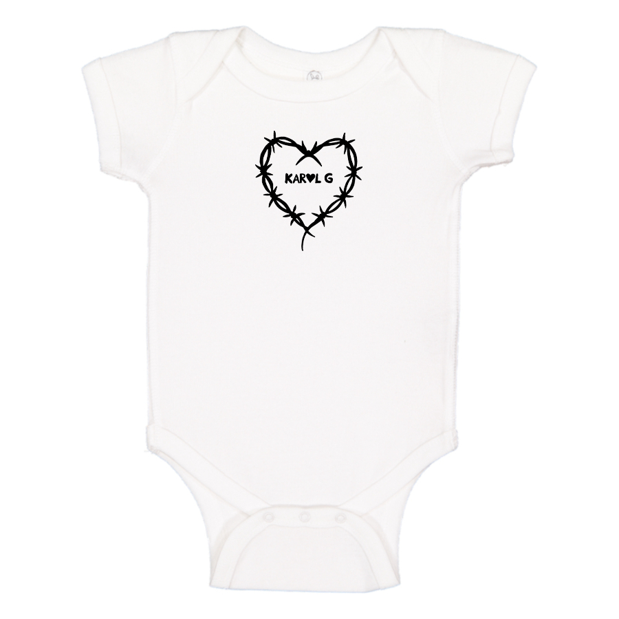 KAROL G Logo Baby Onesie Romper