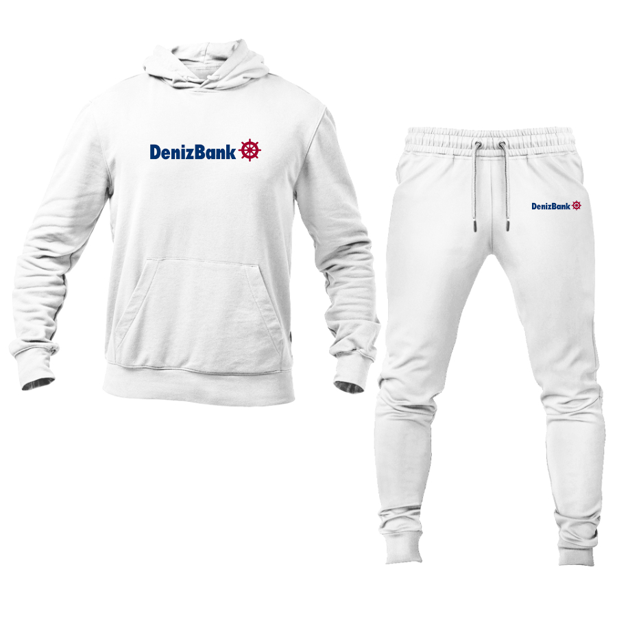 Men's DenizBank Logo Hoodie Joggers Set