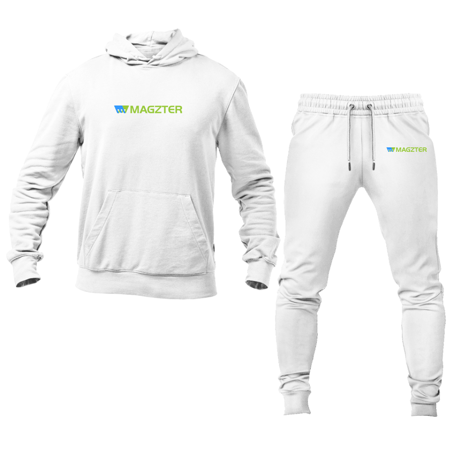 Men's MAGZTER Logo Hoodie Joggers Set