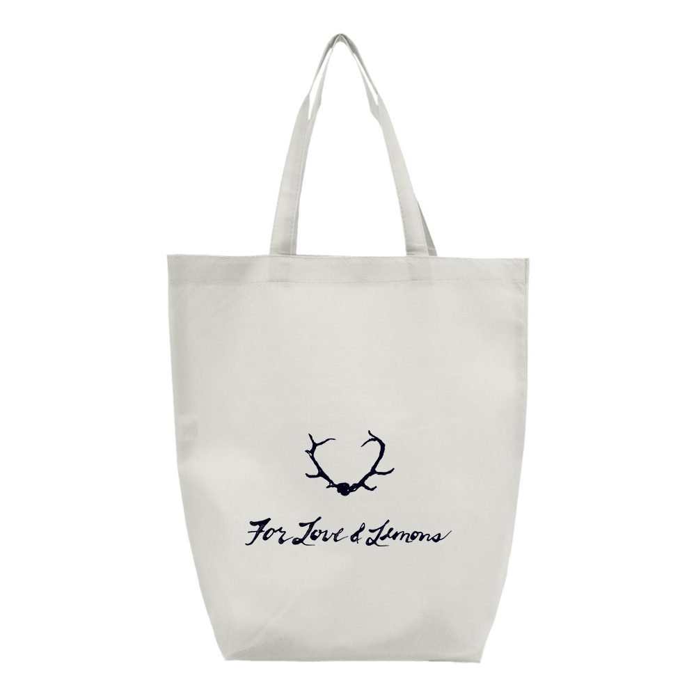 For Loves & Lemons Q-Tees Non-Woven Gusset Bottom Tote