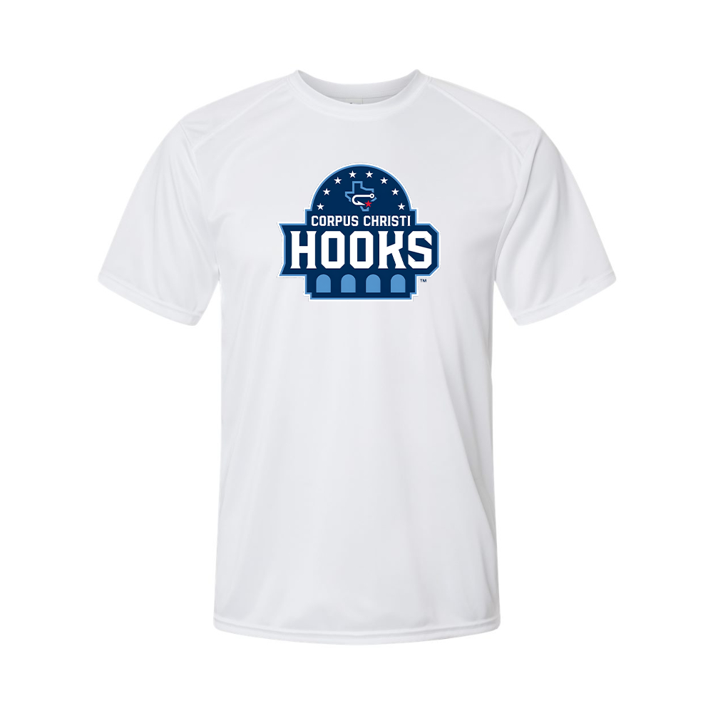 Men's Corpus Christi Hooks Logo Performance T-Shirt