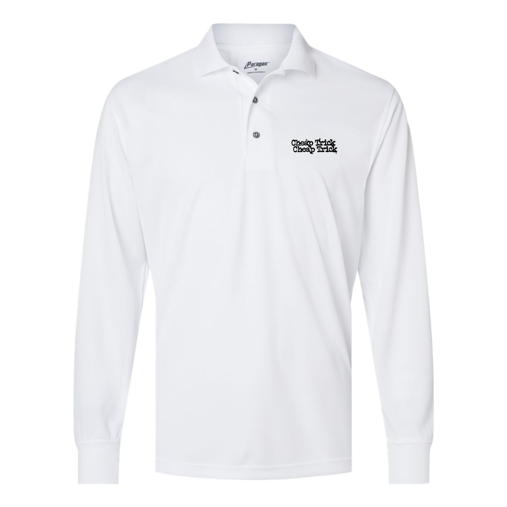 Men's  Cheap Trick    Paragon Prescott Long Sleeve Polo