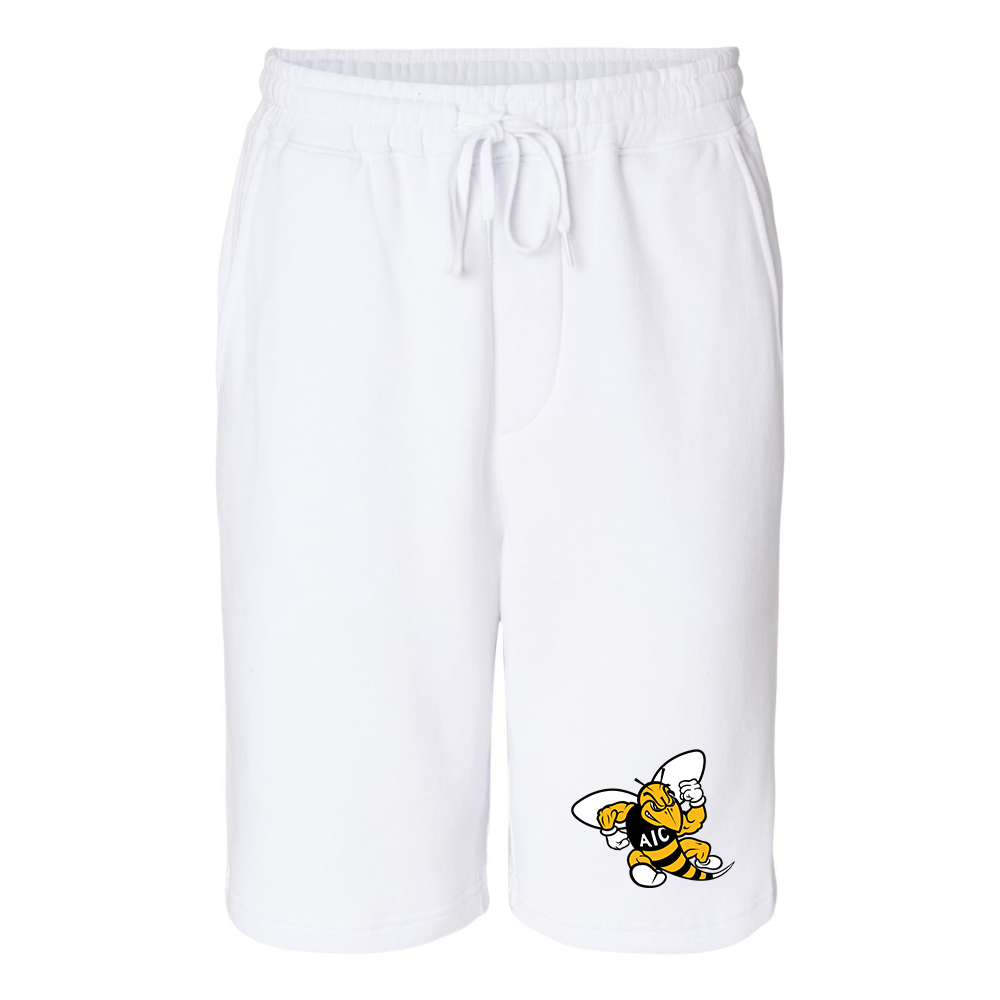 Men's AIC Yellow Jackets  Independent Trading Co Midweight Fleece Shorts