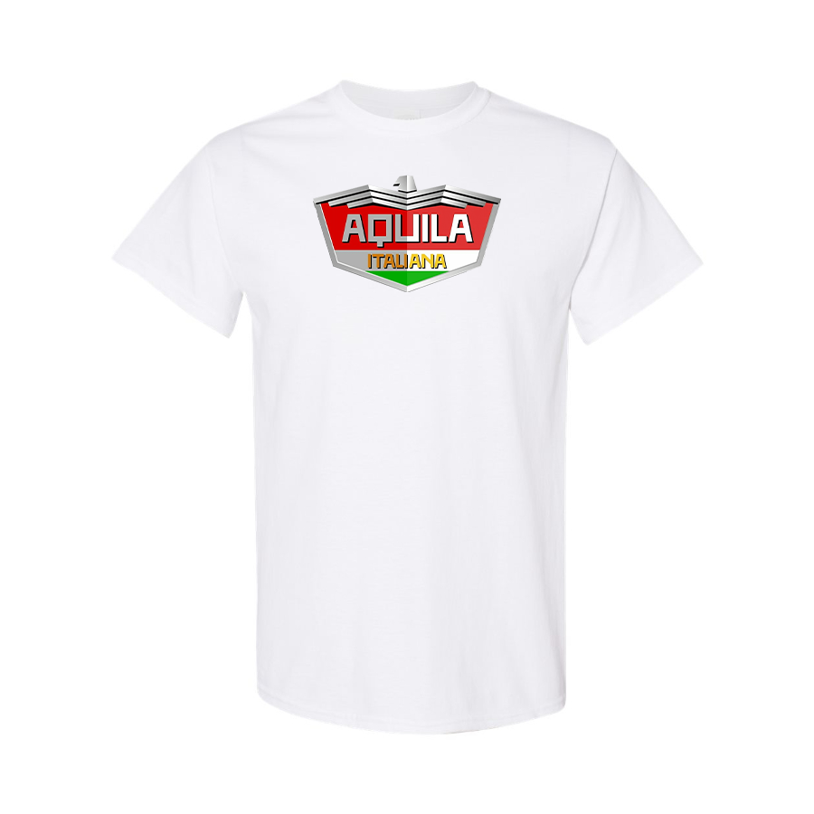 Men's Aquila Italiana  Logo Cotton T-Shirt