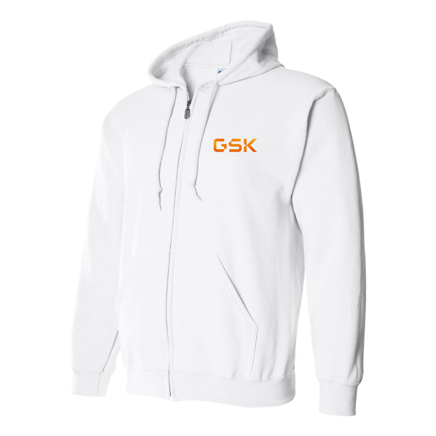 Men's GSK Logo Zipper Hoodie