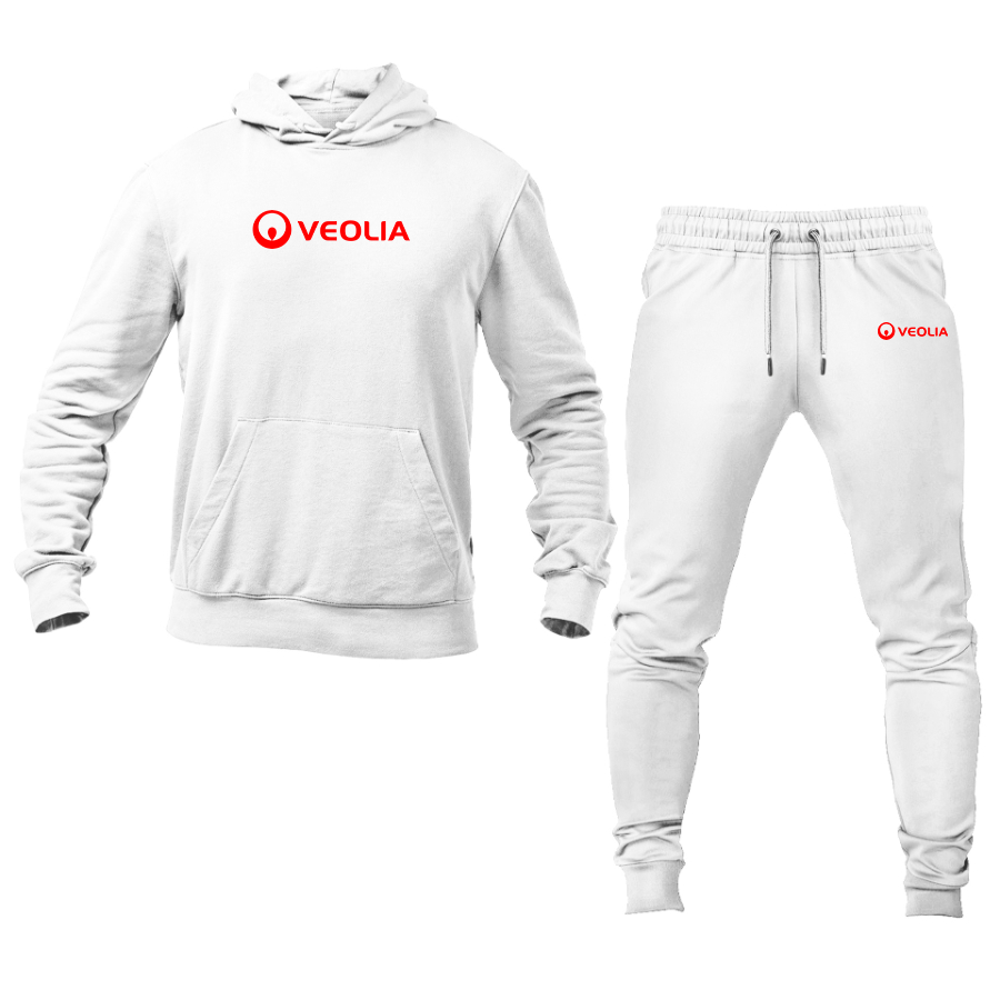 Men's Veolia Logo Hoodie Joggers Set