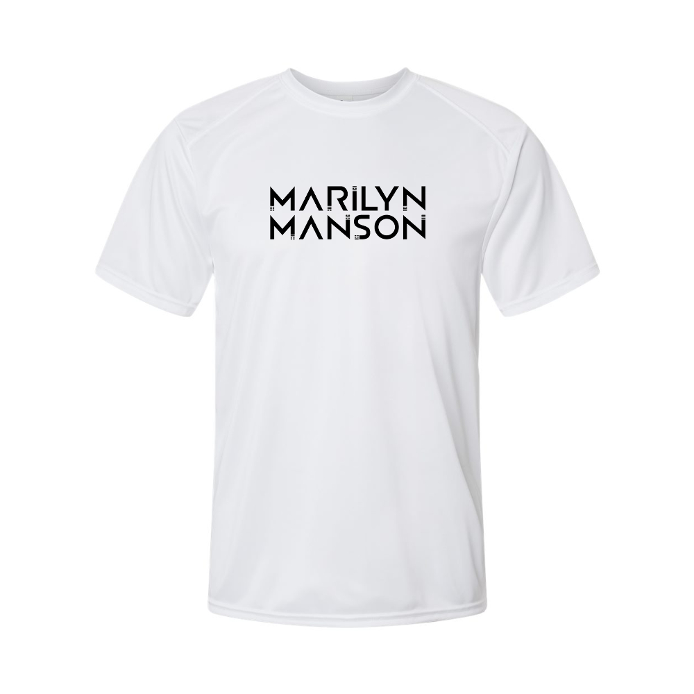 Men's Marilyn Manson  Logo Performance T-Shirt