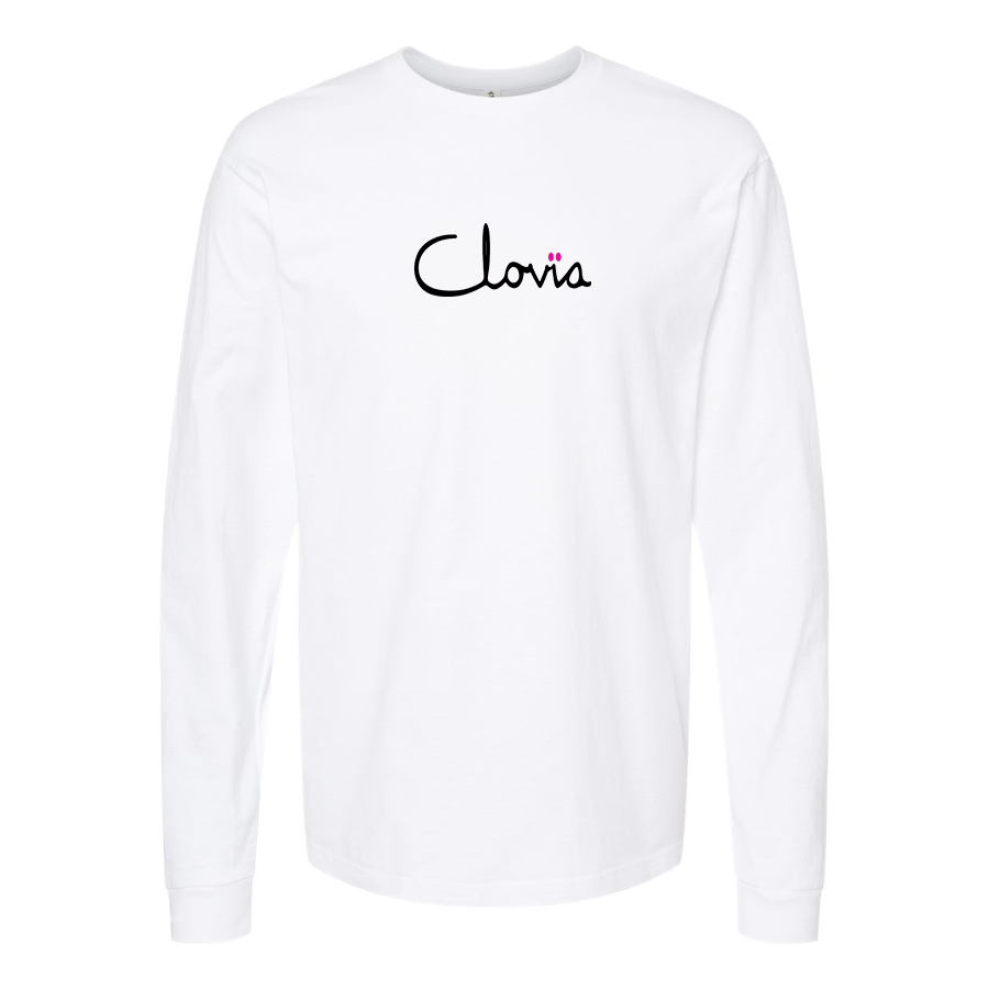 Men's Clovia Logo Cotton Long Sleeve T-Shirt