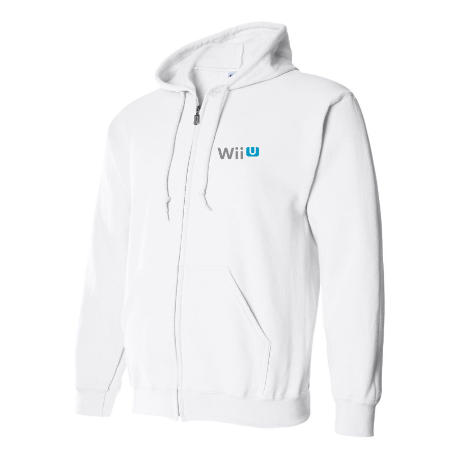 Men's Wii-U Logo Zipper Hoodie
