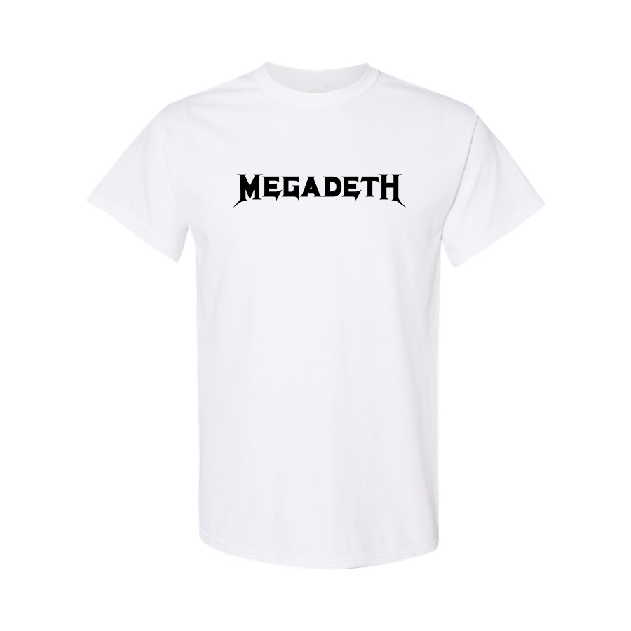 Men's Megadeth Logo Cotton T-Shirt