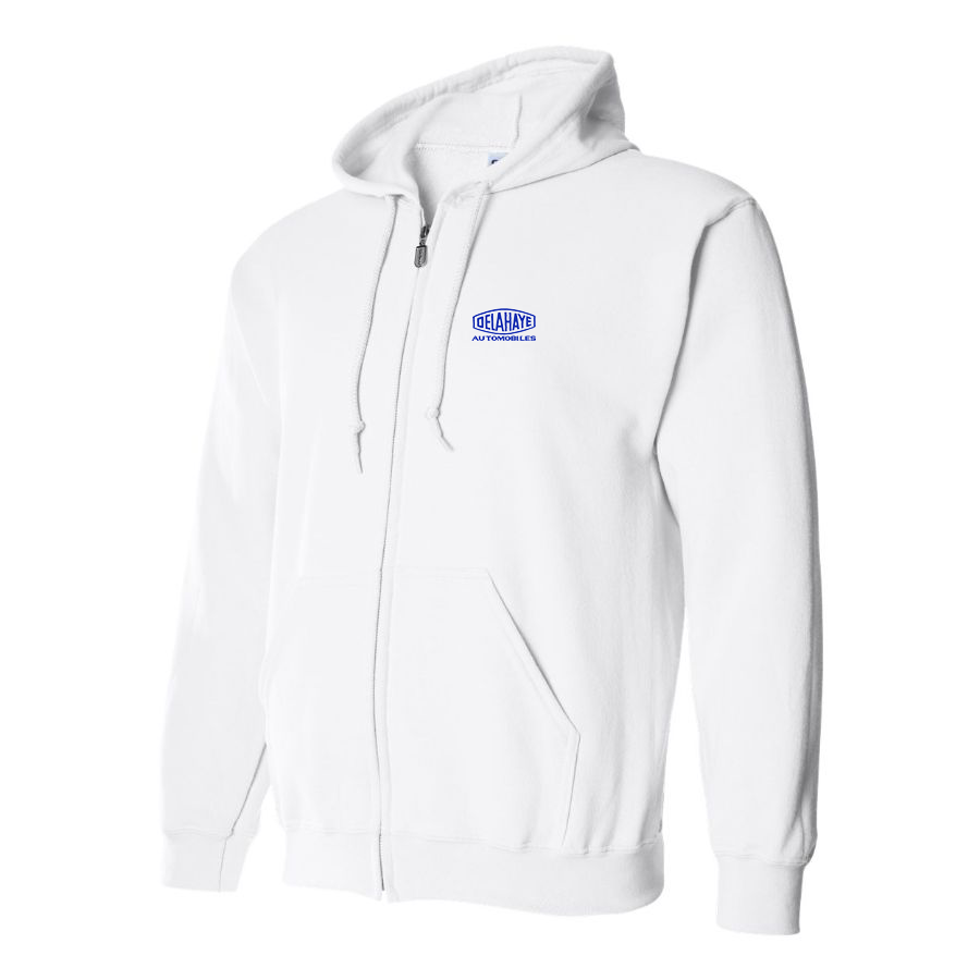 Men's Delahaye Logo Zipper Hoodie