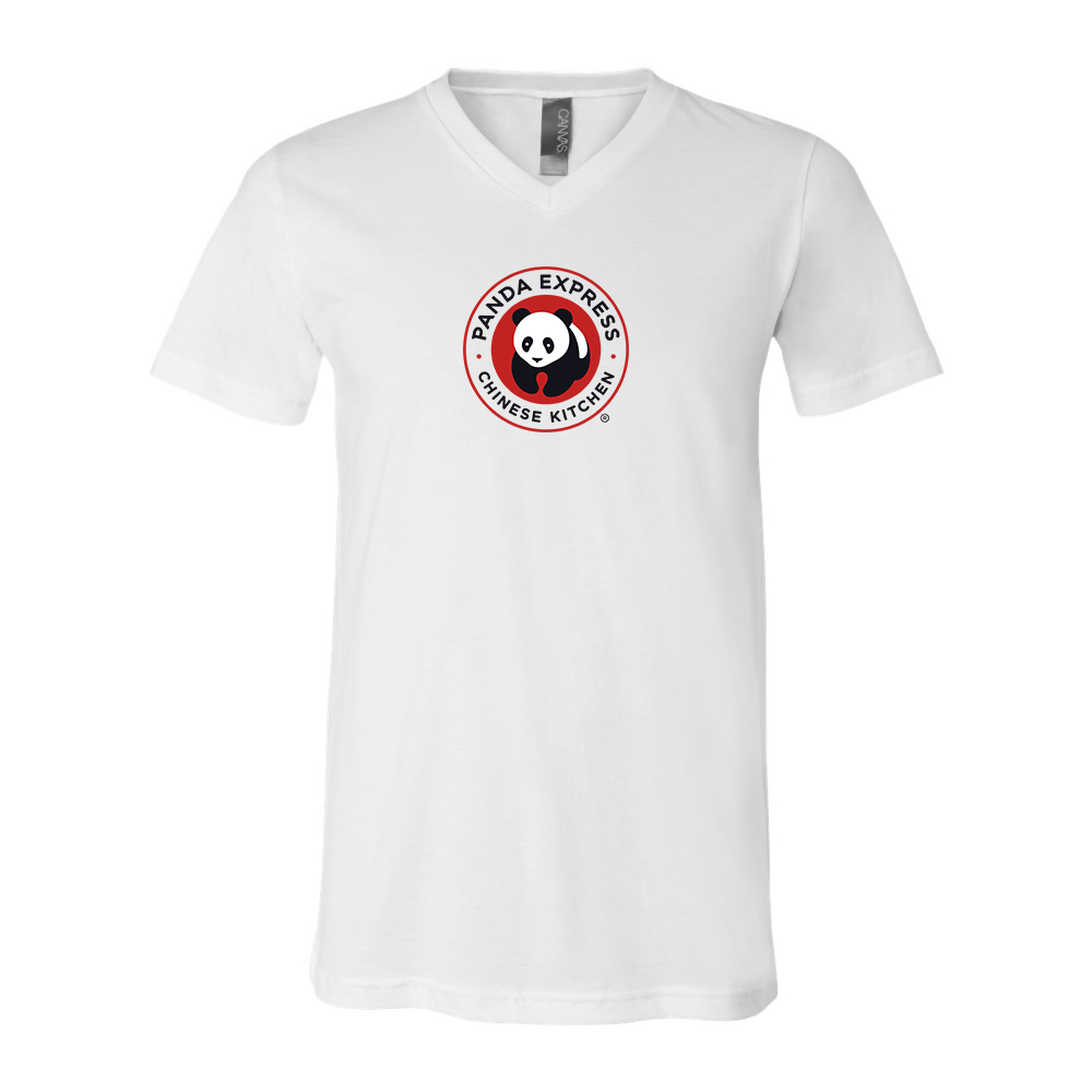 Panda Express BELLA  CANVAS - Jersey V-Neck T-Shirt