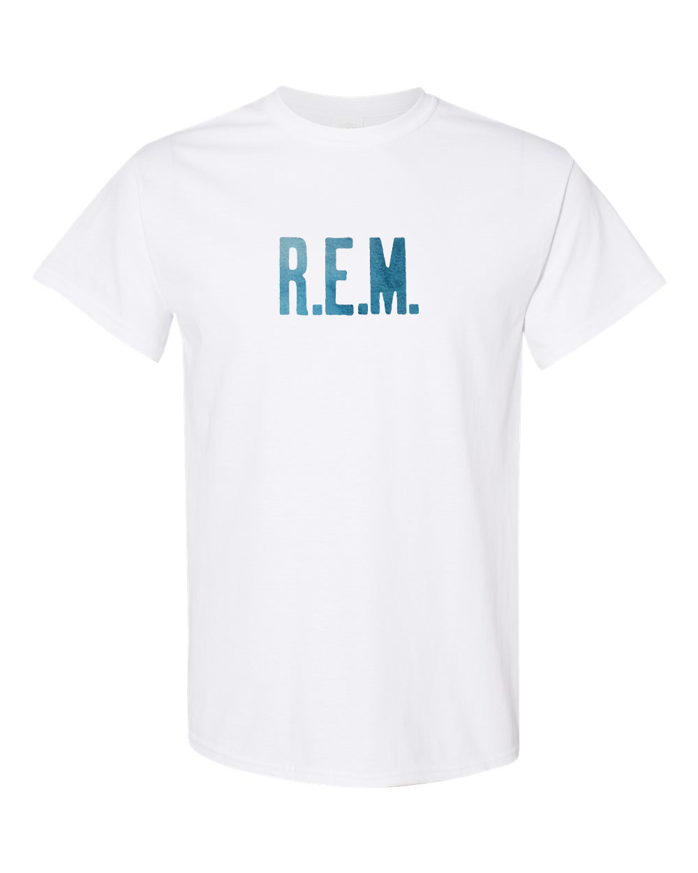 Men's R.E.M. Blue Gildan Heavy Cotton T-Shirt