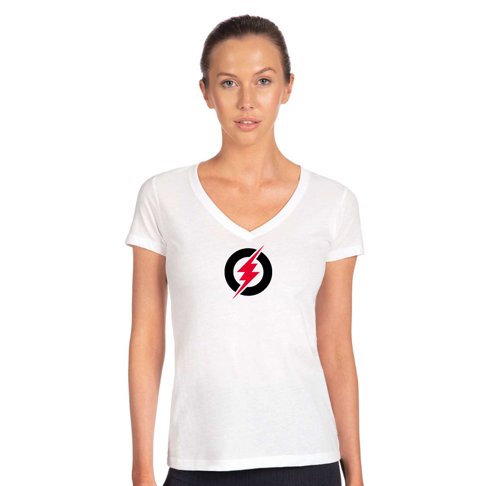 Women's Rayovac Lightning Next Level V-Neck T-Shirt