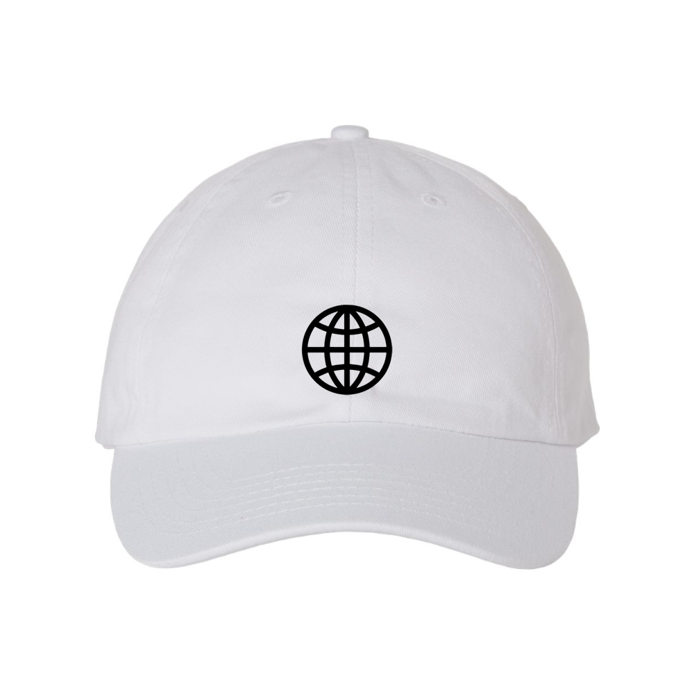 Internet Globe Valucap Adult Bio-Washed Classic Dad Hat