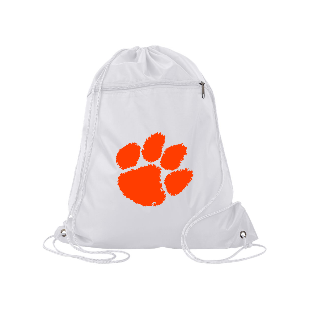 Clemson Tigers Q-Tees - Polyester Cinchpack