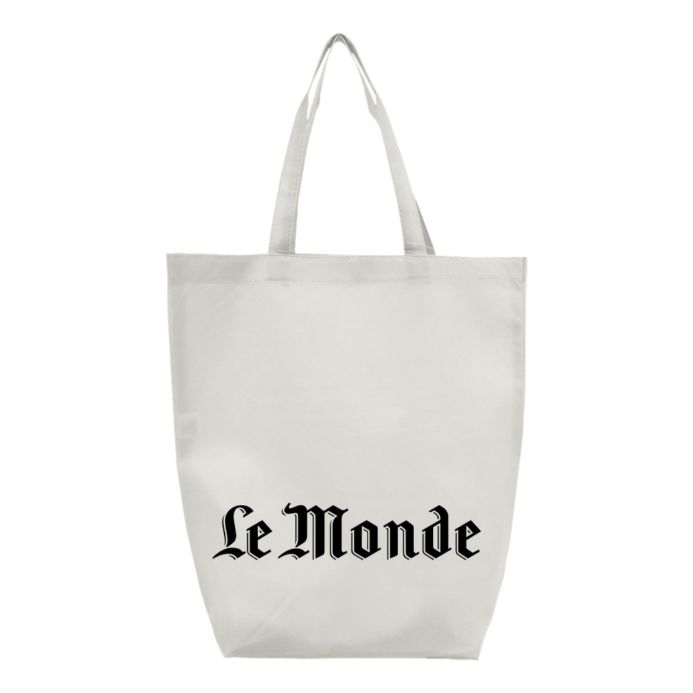 Le Monde Q-Tees Non-Woven Gusset Bottom Tote