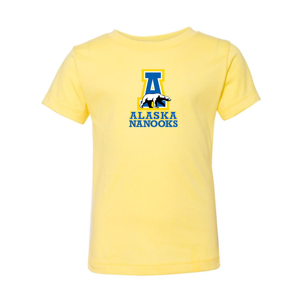 Alaska Nanooks BELLA  CANVAS Toddler Jersey Tee