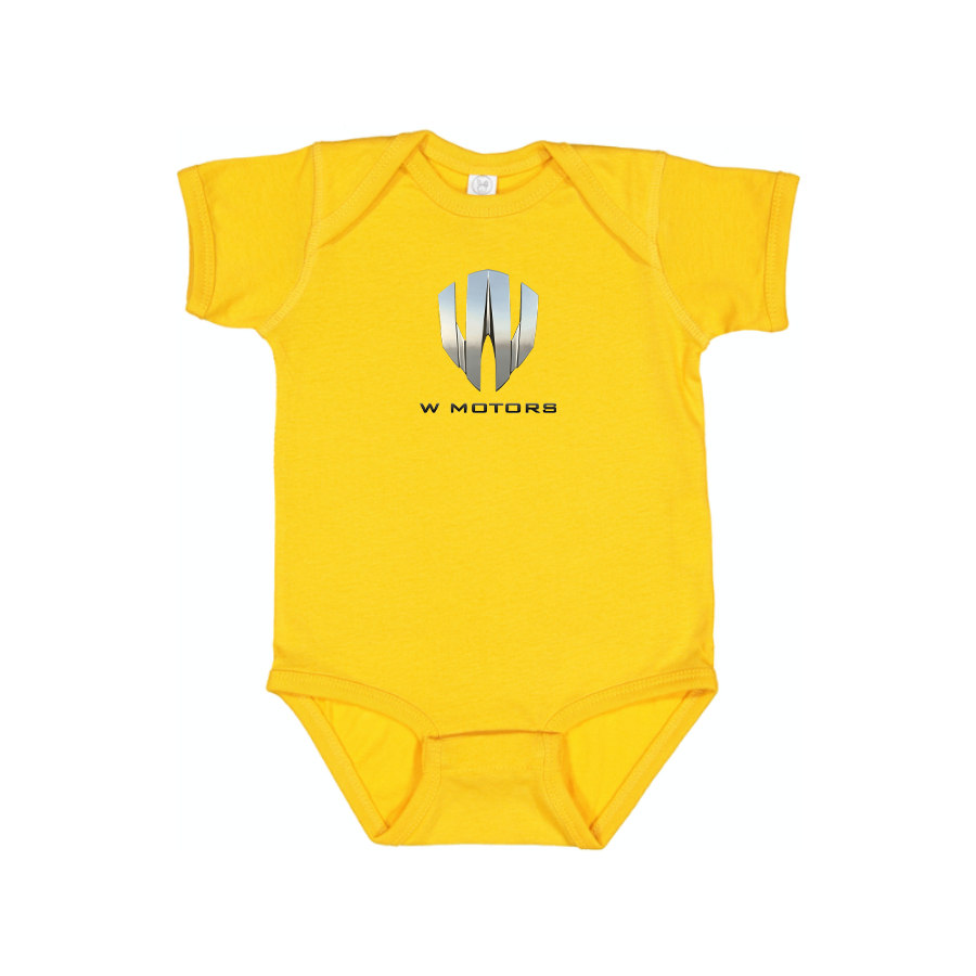 W Motors Logo Baby Onesie Romper