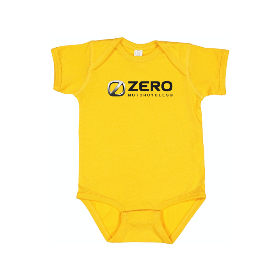 Zero Motorcycles  Logo Baby Onesie Romper