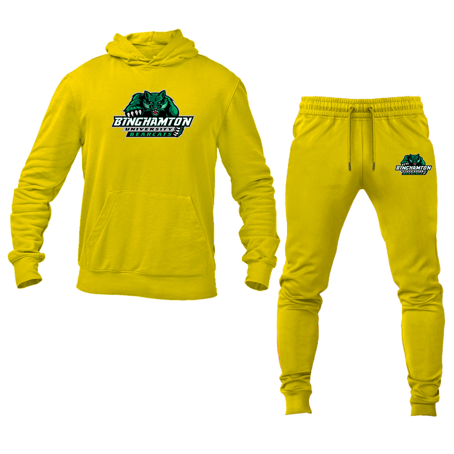 Men's  Binghamton Bearcats Hoodie Joggers Set