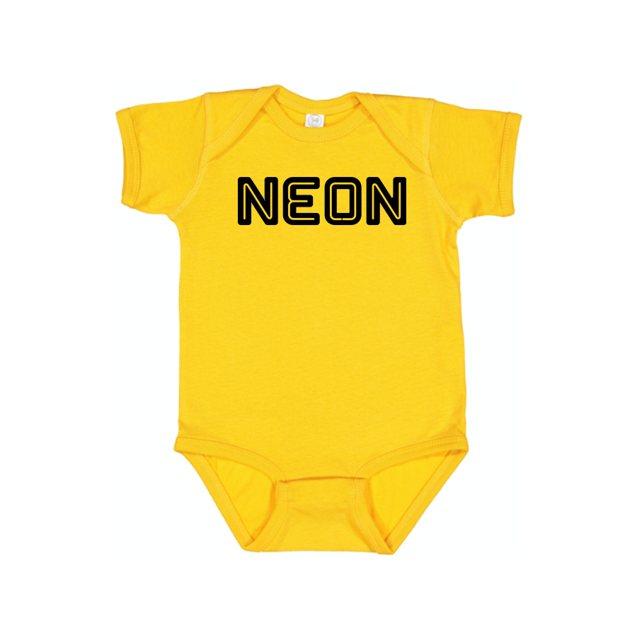 Neon Logo Baby Onesie Romper