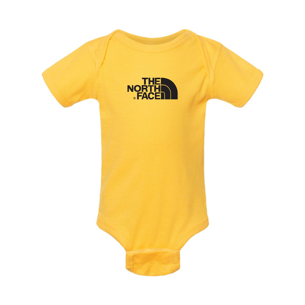 The North Face Black Rabbit Skins Infant Baby Rib Bodysuit
