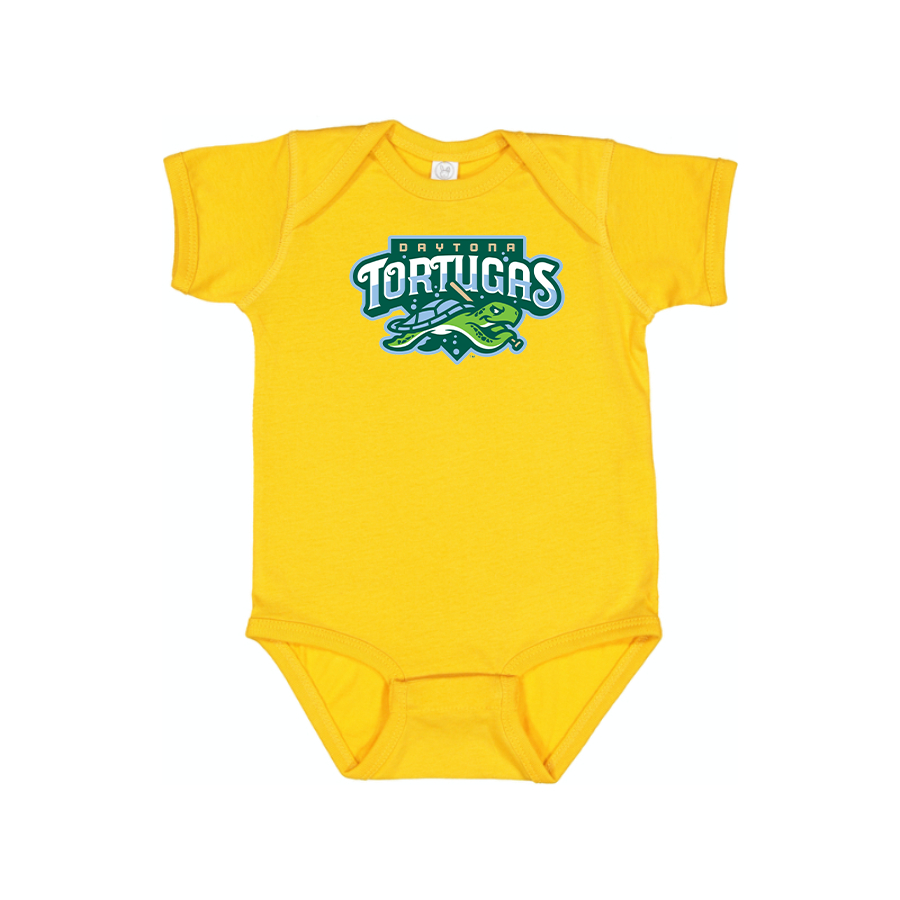 Daytona Tortugas Logo Baby Onesie Romper