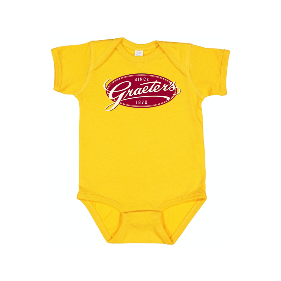 Graeters Logo Baby Onesie Romper