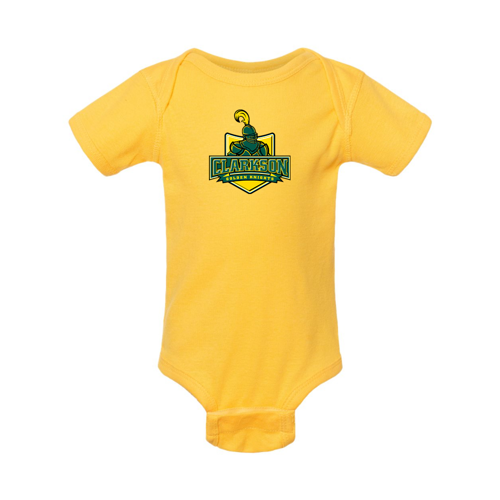 Clarkson Golden Knights Rabbit Skins Infant Baby Rib Bodysuit