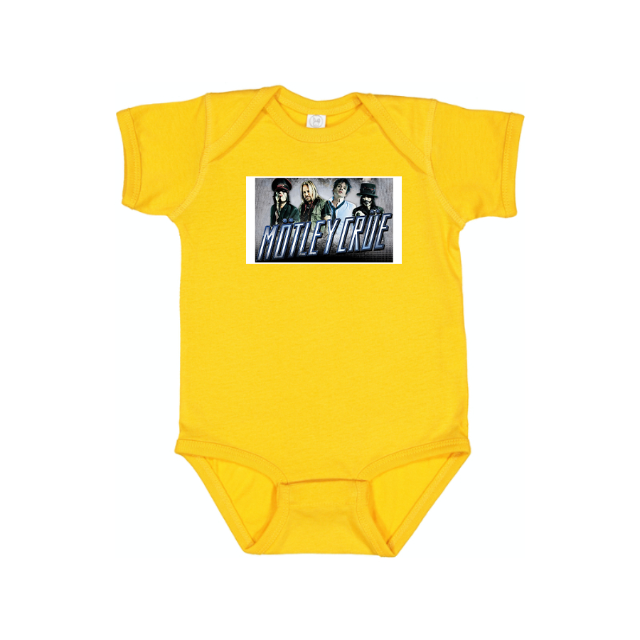 Motley Crue Logo Baby Onesie Romper