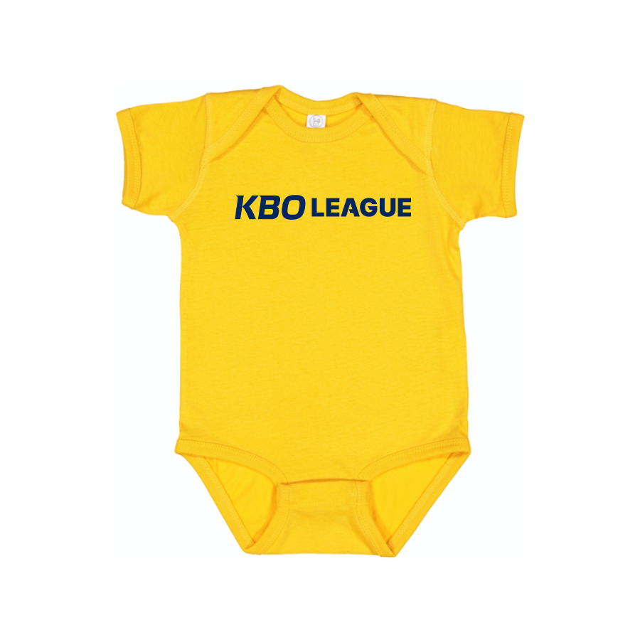KBO League Logo Baby Onesie Romper
