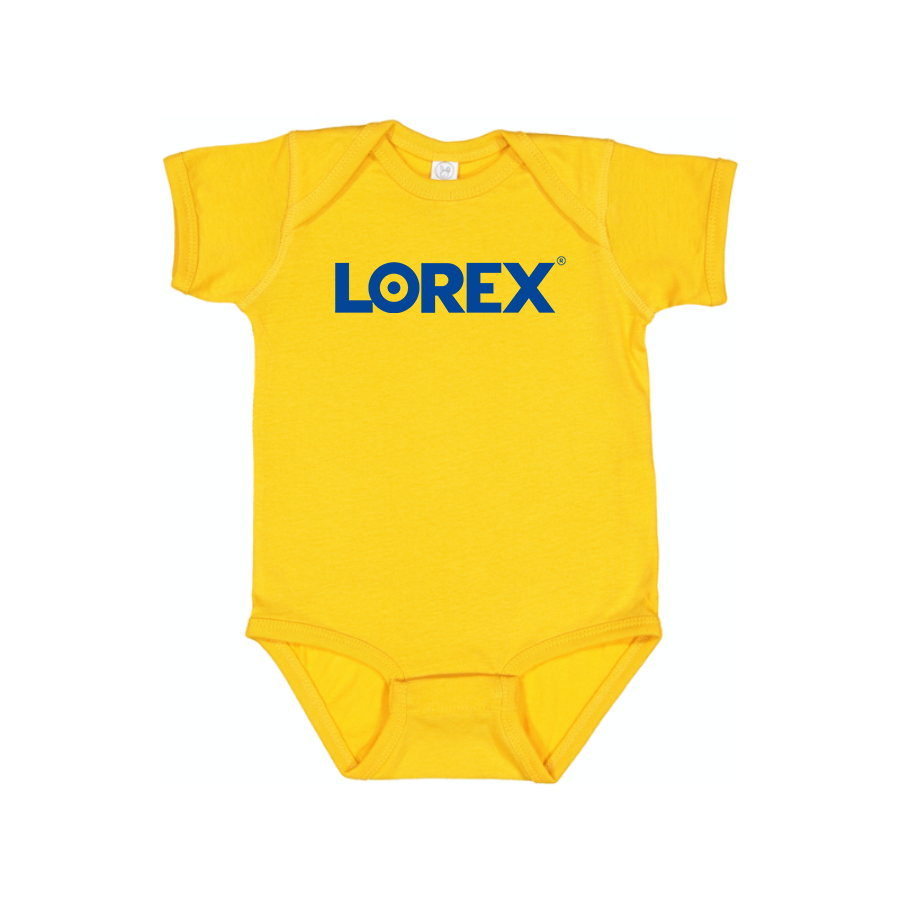 Lorex Technology Logo Baby Onesie Romper