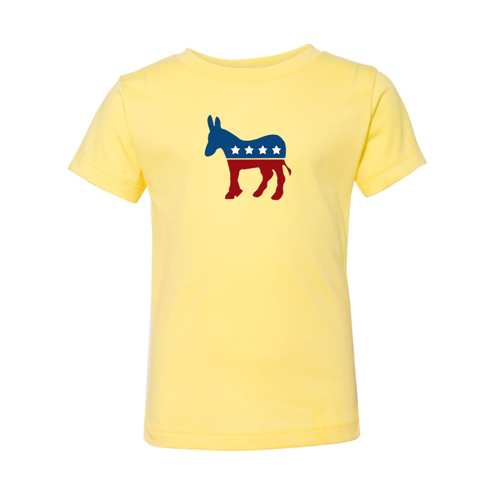 Democrat Election Symbol  BELLA  CANVAS Toddler Jersey Tee