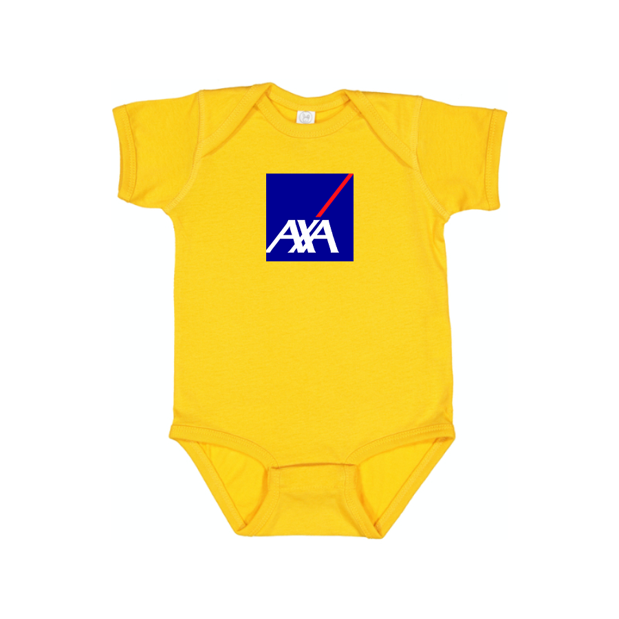 Axa Logo Baby Onesie Romper