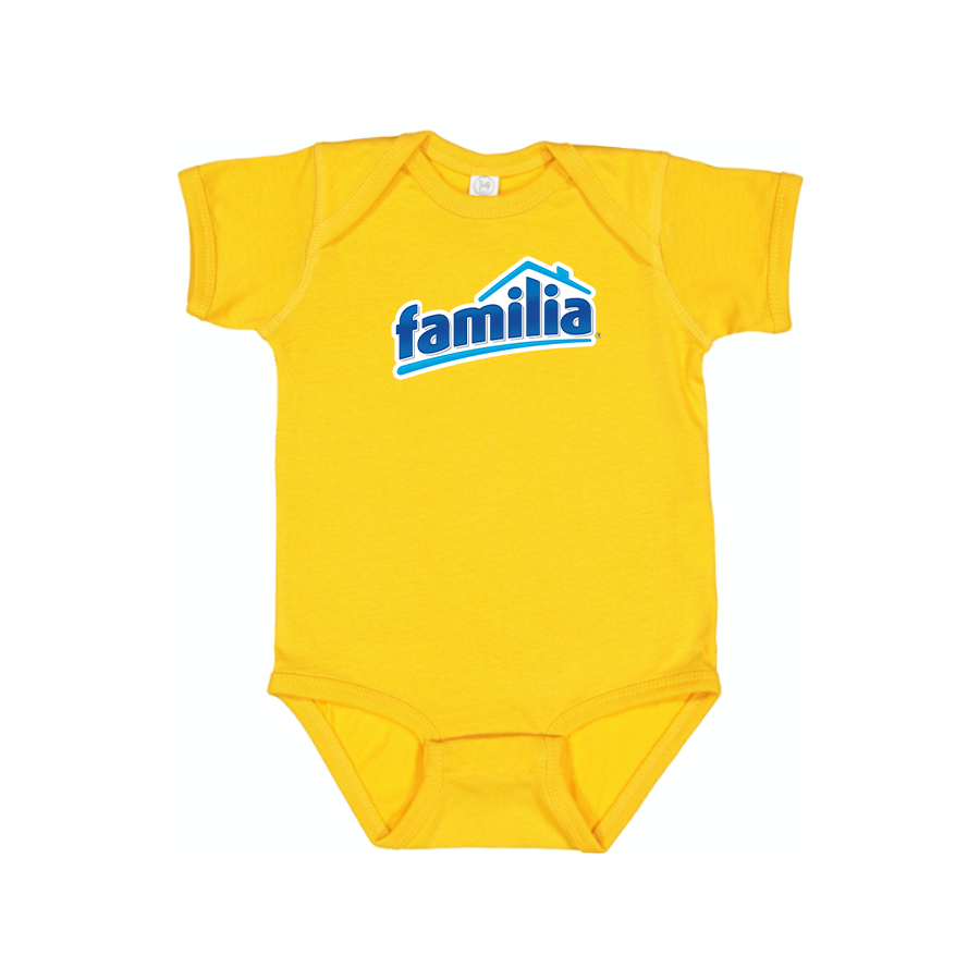 Familia Logo Baby Onesie Romper