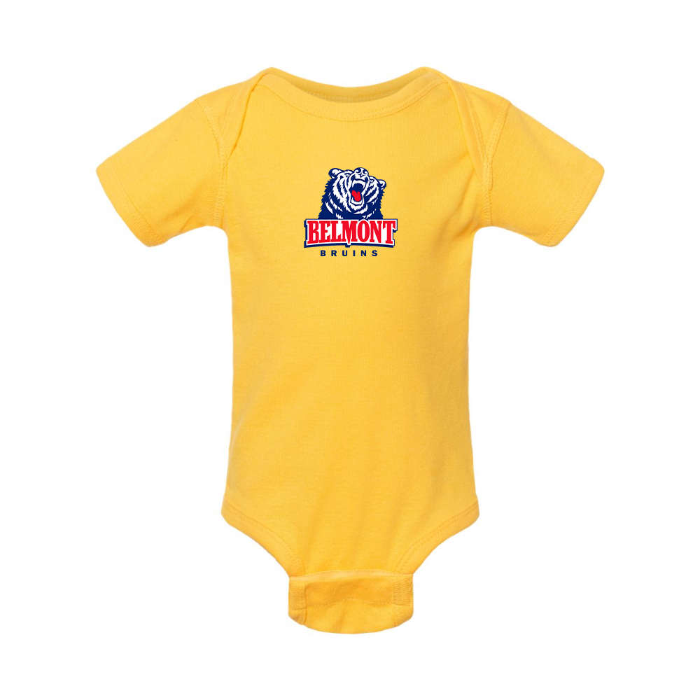Belmont Bruins Rabbit Skins Infant Baby Rib Bodysuit