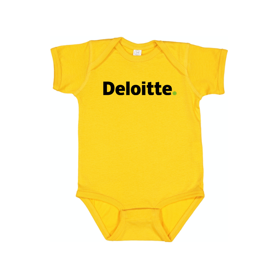 Deloitte Logo Baby Onesie Romper